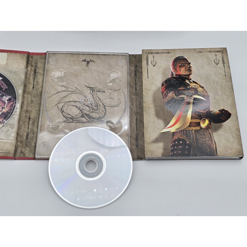 EverQuest 2 II Collectors Ed PC Game Tin w/ Cloth Maps Books, Disk, Poster, Coin - Picture 8 of 13